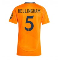 Echipament fotbal Real Madrid Jude Bellingham #5 Tricou Deplasare 2024-25 pentru femei maneca scurta